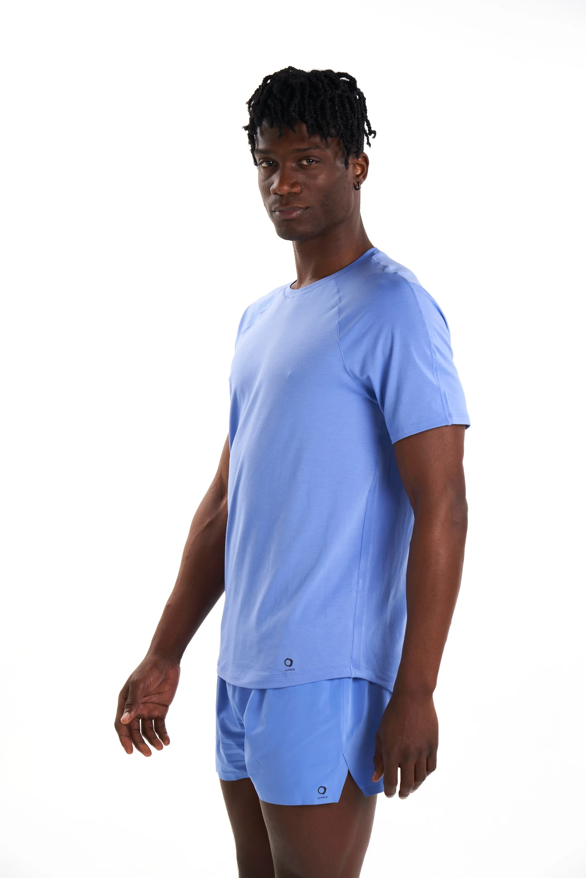 ALRN Raglan Short Sleeve Tee - Iris