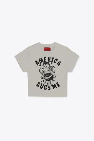 America Bugs Me Mini Tee (Bone)