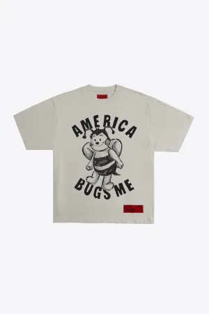 America Bugs Me T-Shirt (bone)