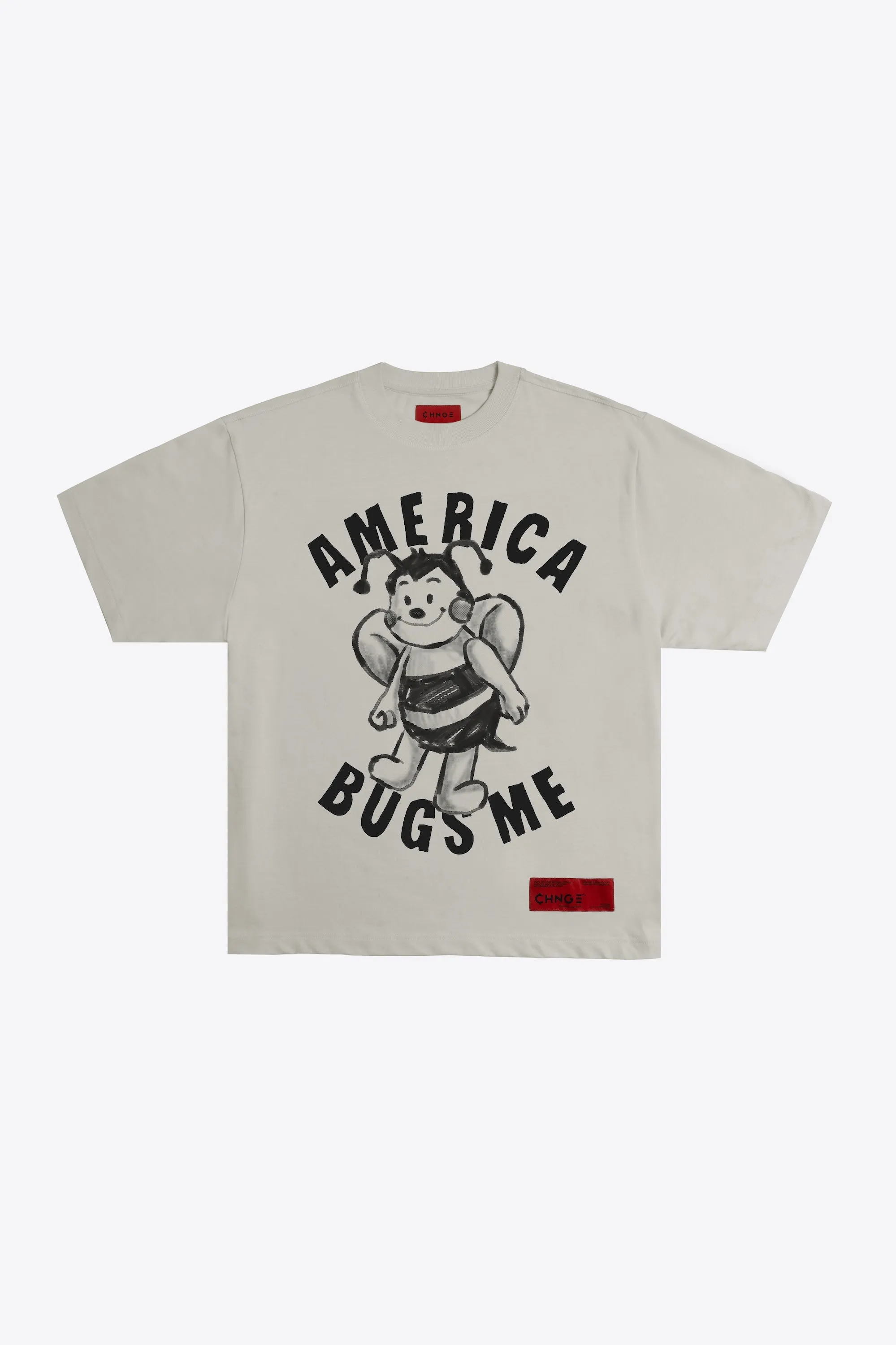 America Bugs Me T-Shirt (bone)
