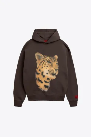 Amur Leopard Hoodie (Cocoa)
