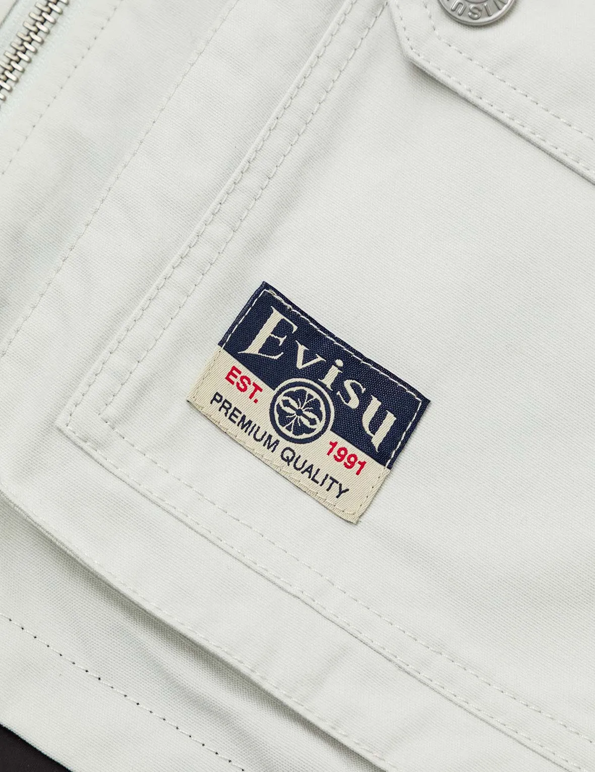 Artistic Logo Embroidery Fashion Fit Vest Jacket
