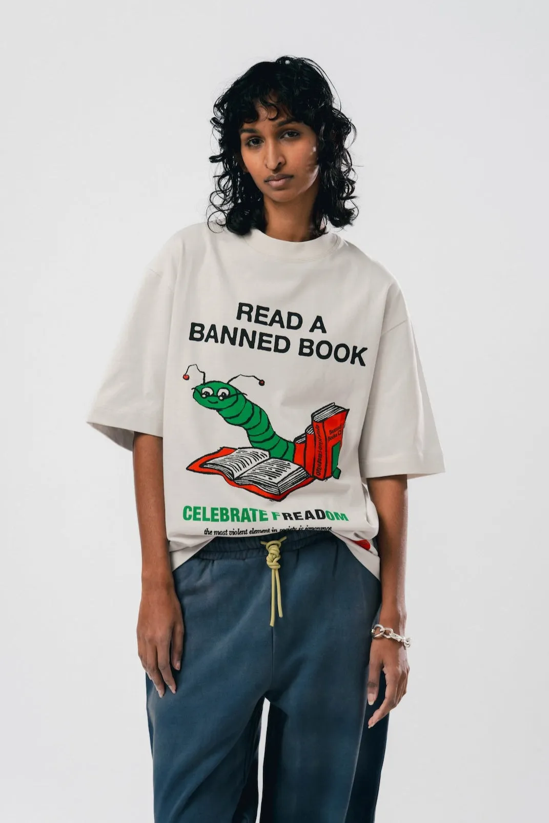 Banned Books T-Shirt (bone)