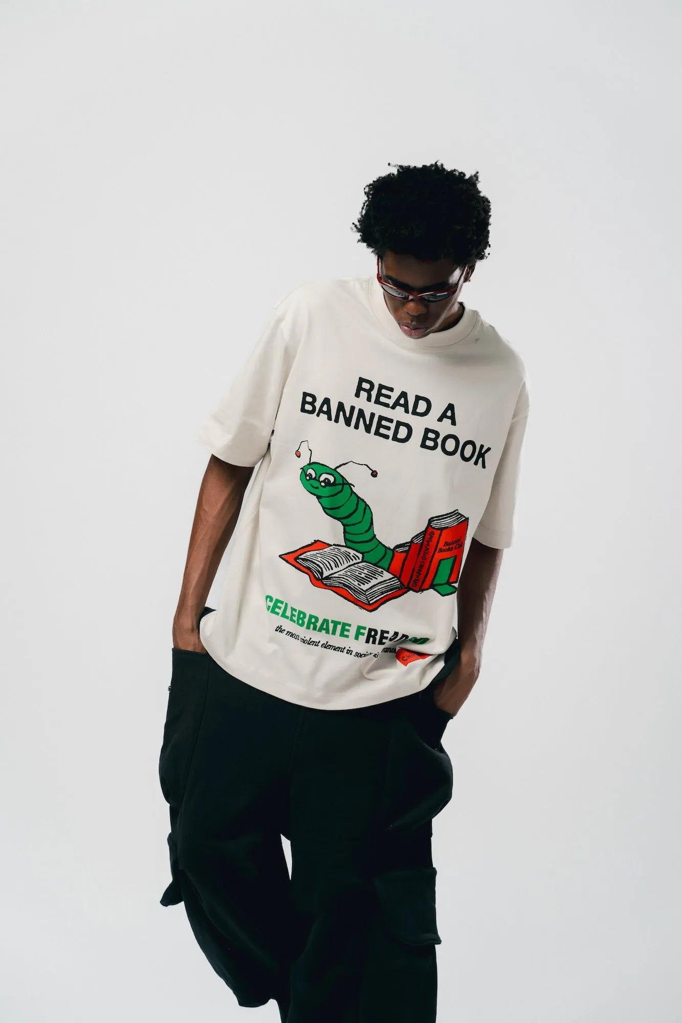 Banned Books T-Shirt (bone)