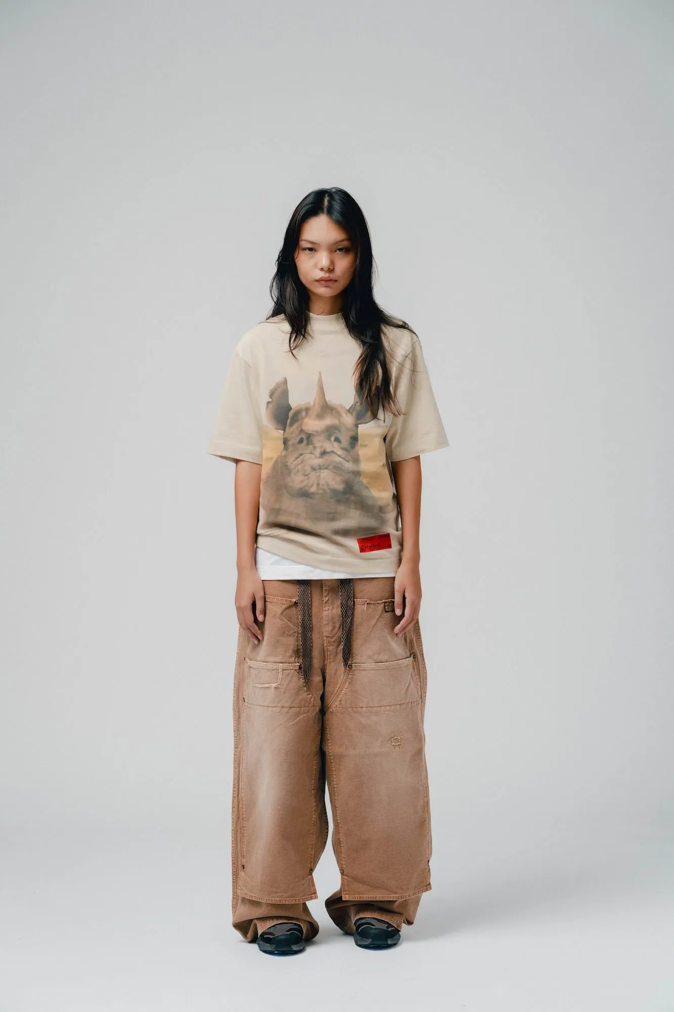 Black Rhino S/S Tee (Eggshell)