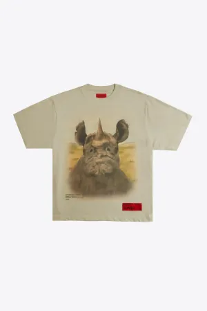 Black Rhino S/S Tee (Eggshell)