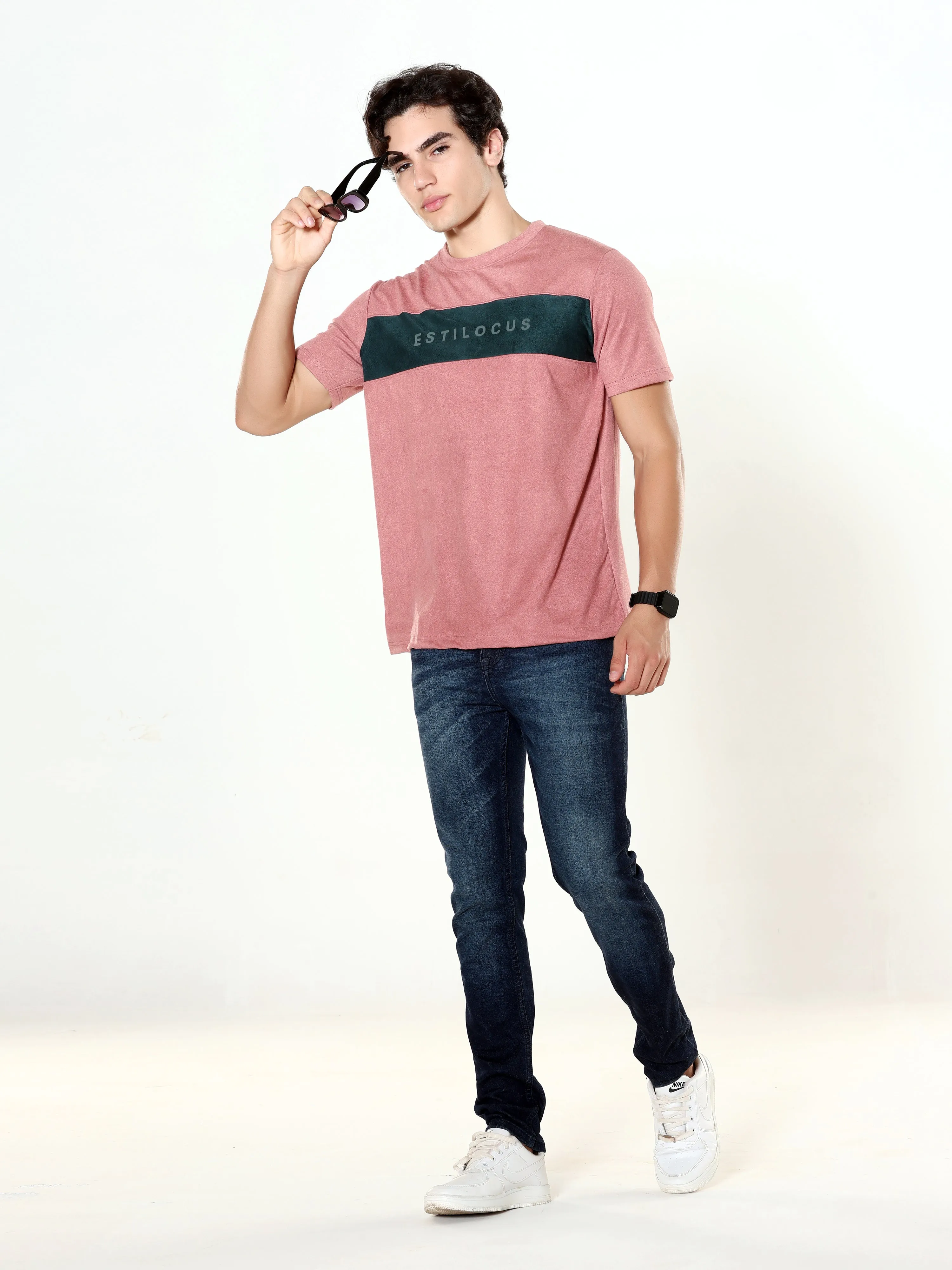 Blush Royale Velvet T-shirt