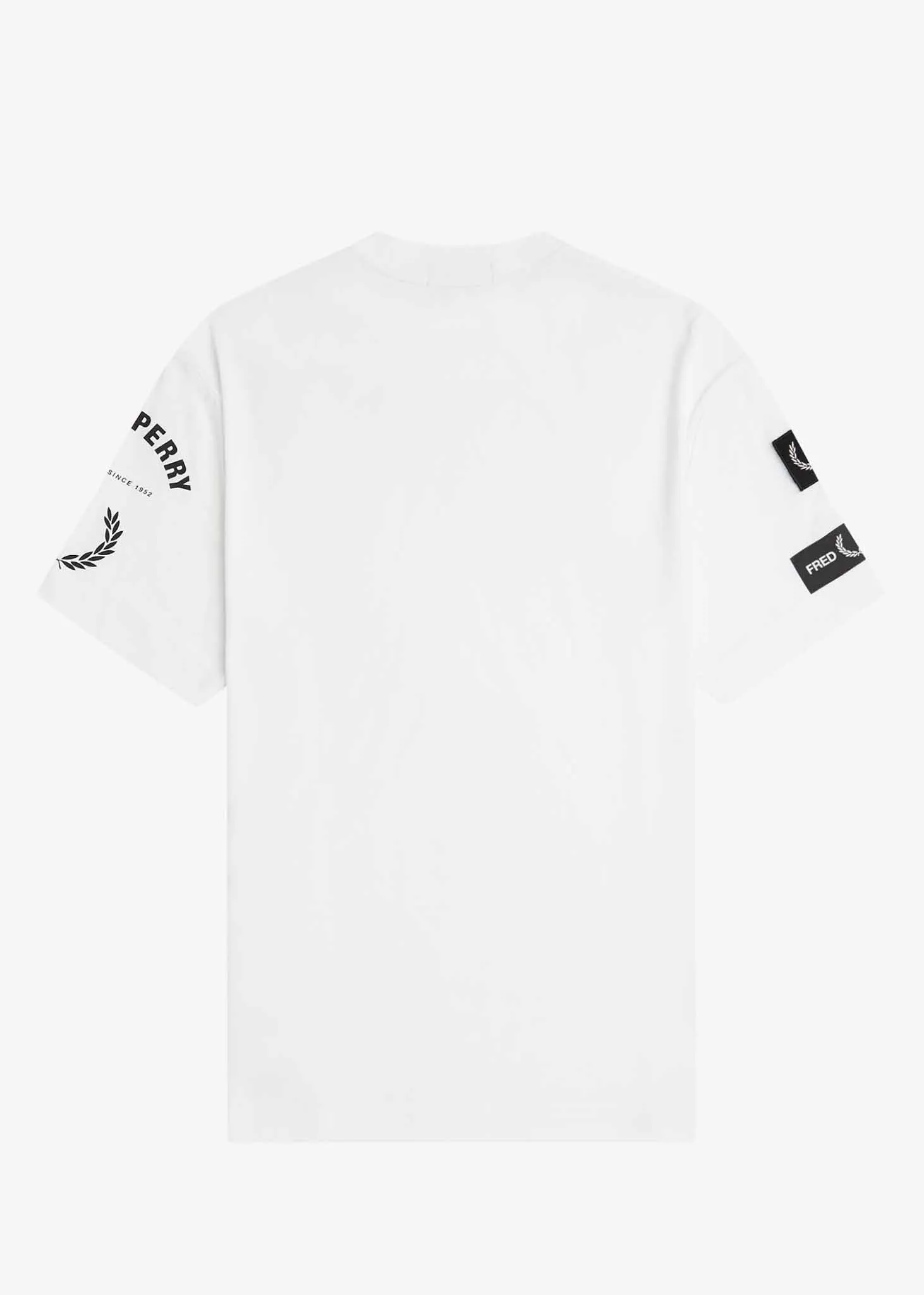 Bold branding t-shirt - white