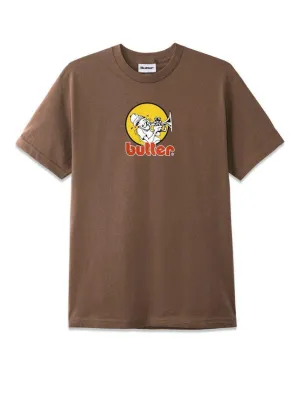 Brass Tee - Washed Wood
