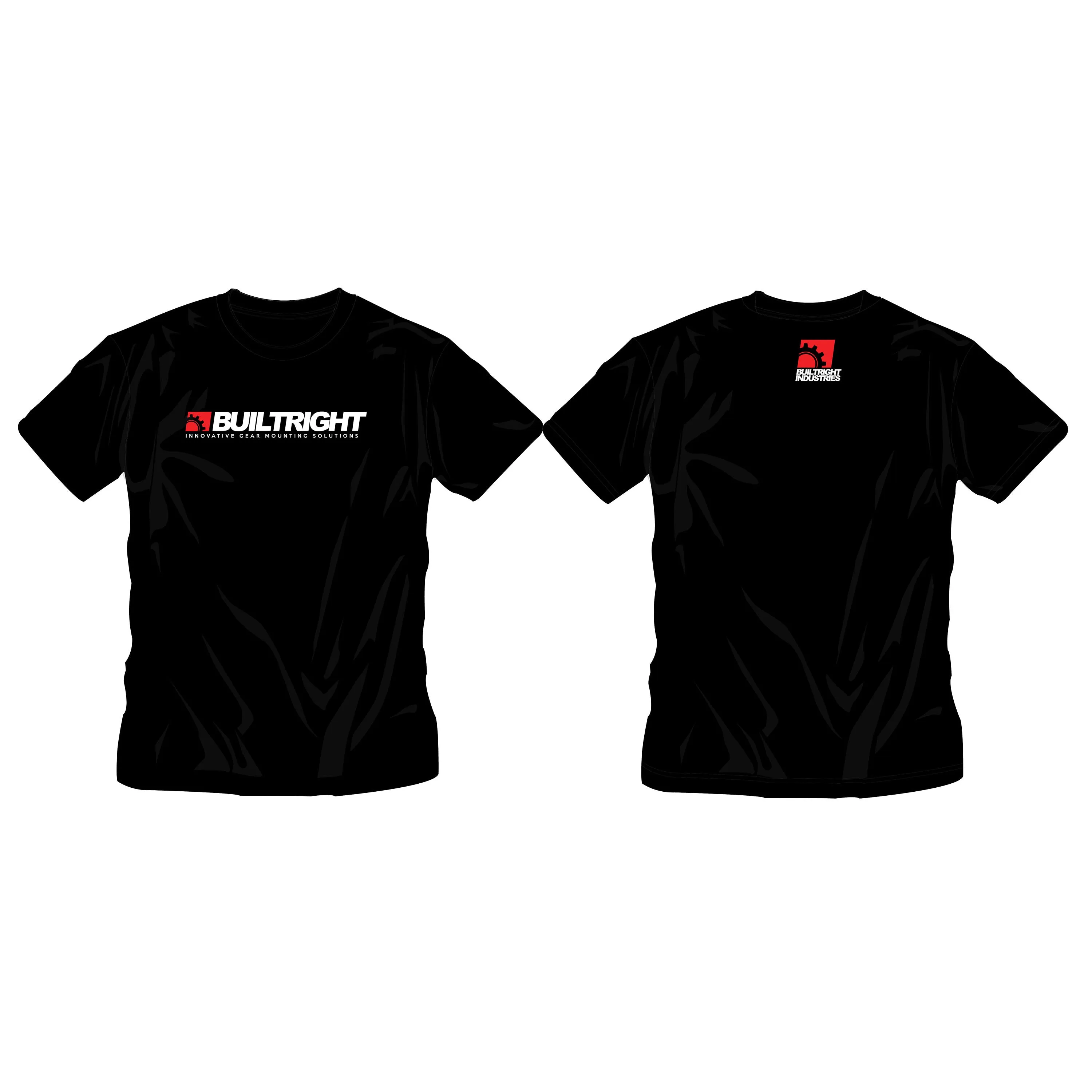 BuiltRight Industries Bold Logo T-Shirt - Black