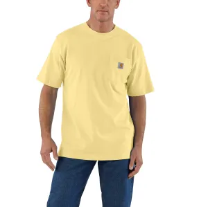 Carhartt Men's Short Sleeve Pocket T-Shirt_Pale Sun
