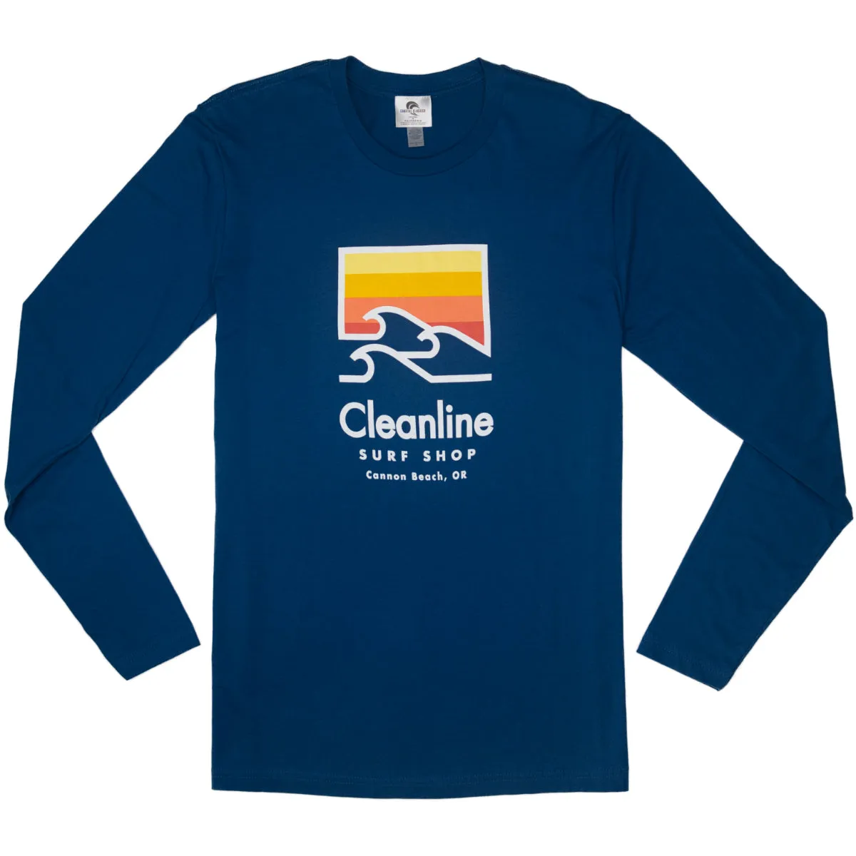 Cleanline Trilogy Long Sleeve T-Shirt - Cool Blue
