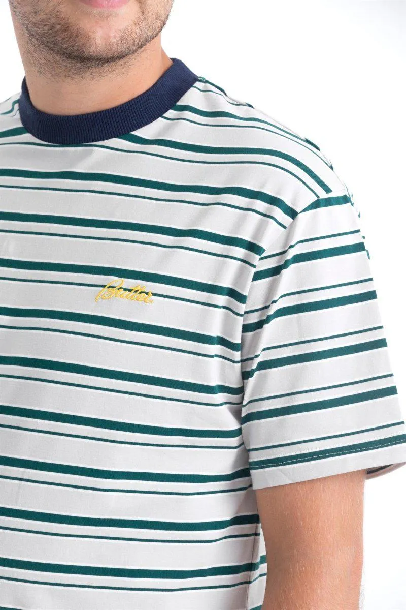 CLOVE STRIPE TEE - Grey