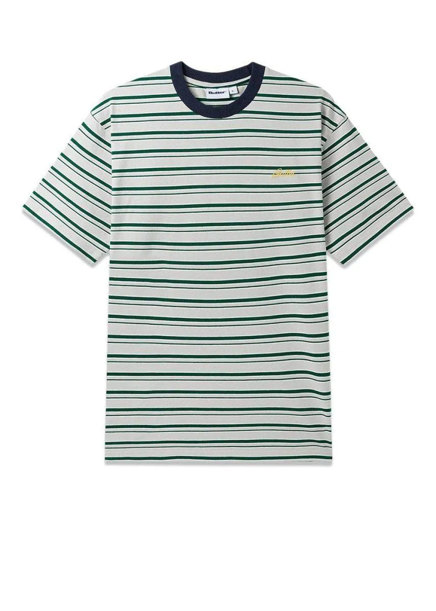 CLOVE STRIPE TEE - Grey