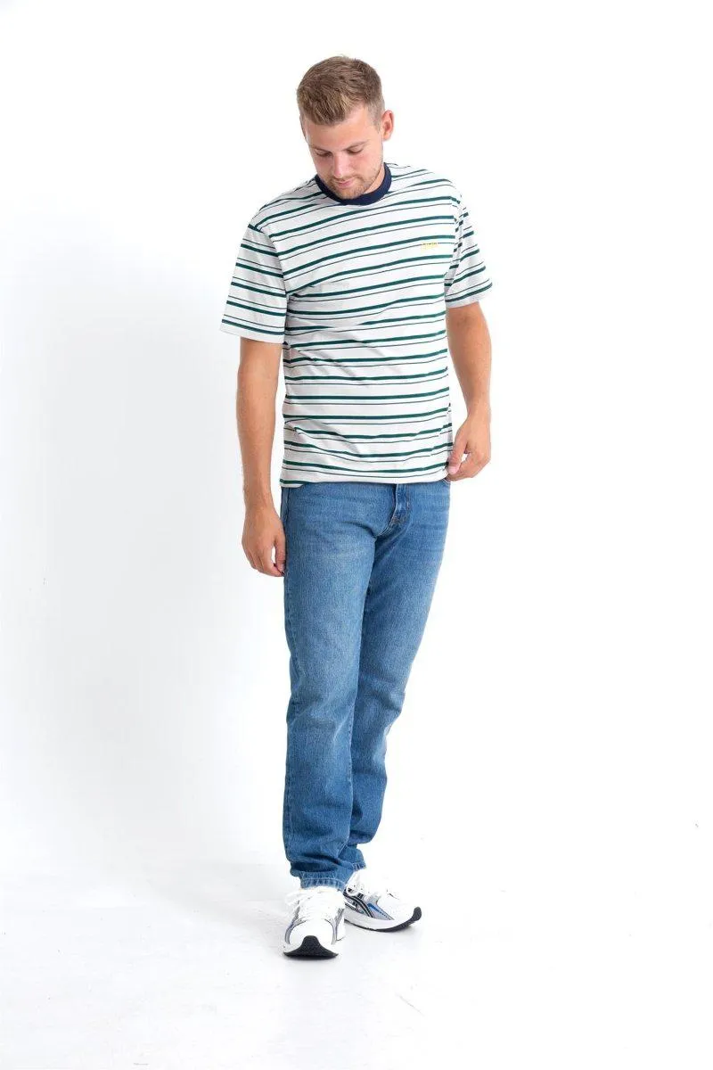 CLOVE STRIPE TEE - Grey