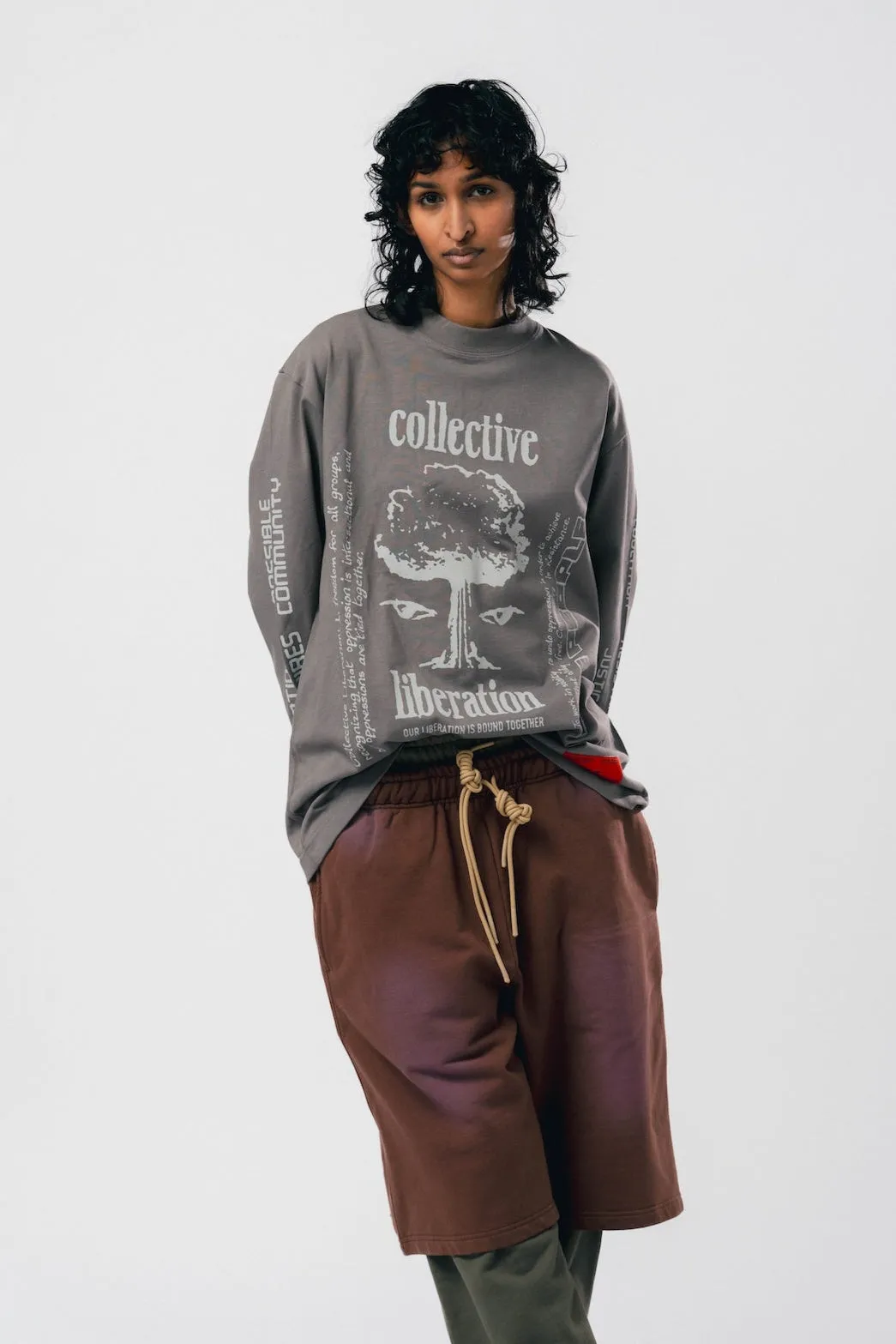 Collective Liberation Cuffed L/S (graphite)