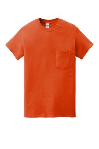Custom Heavy Cotton T-Shirt With Pocket   5300