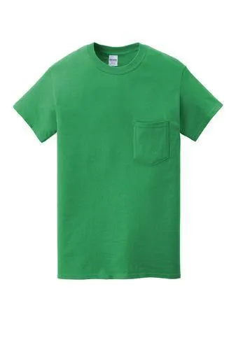 Custom Heavy Cotton T-Shirt With Pocket   5300