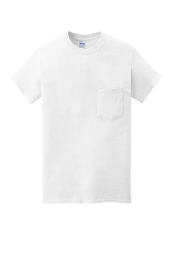 Custom Heavy Cotton T-Shirt With Pocket   5300