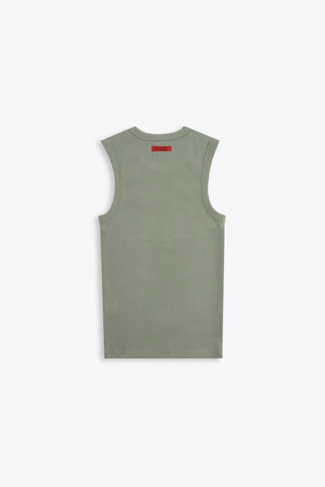 Destroy The Patriarchy Ribbed Racer Tank (Agave)