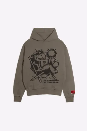 Earth Time Basic Hoodie (Driftwood)
