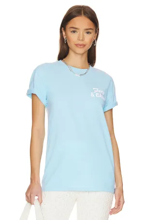 Free & Easy Classic T-shirt, Light Blue