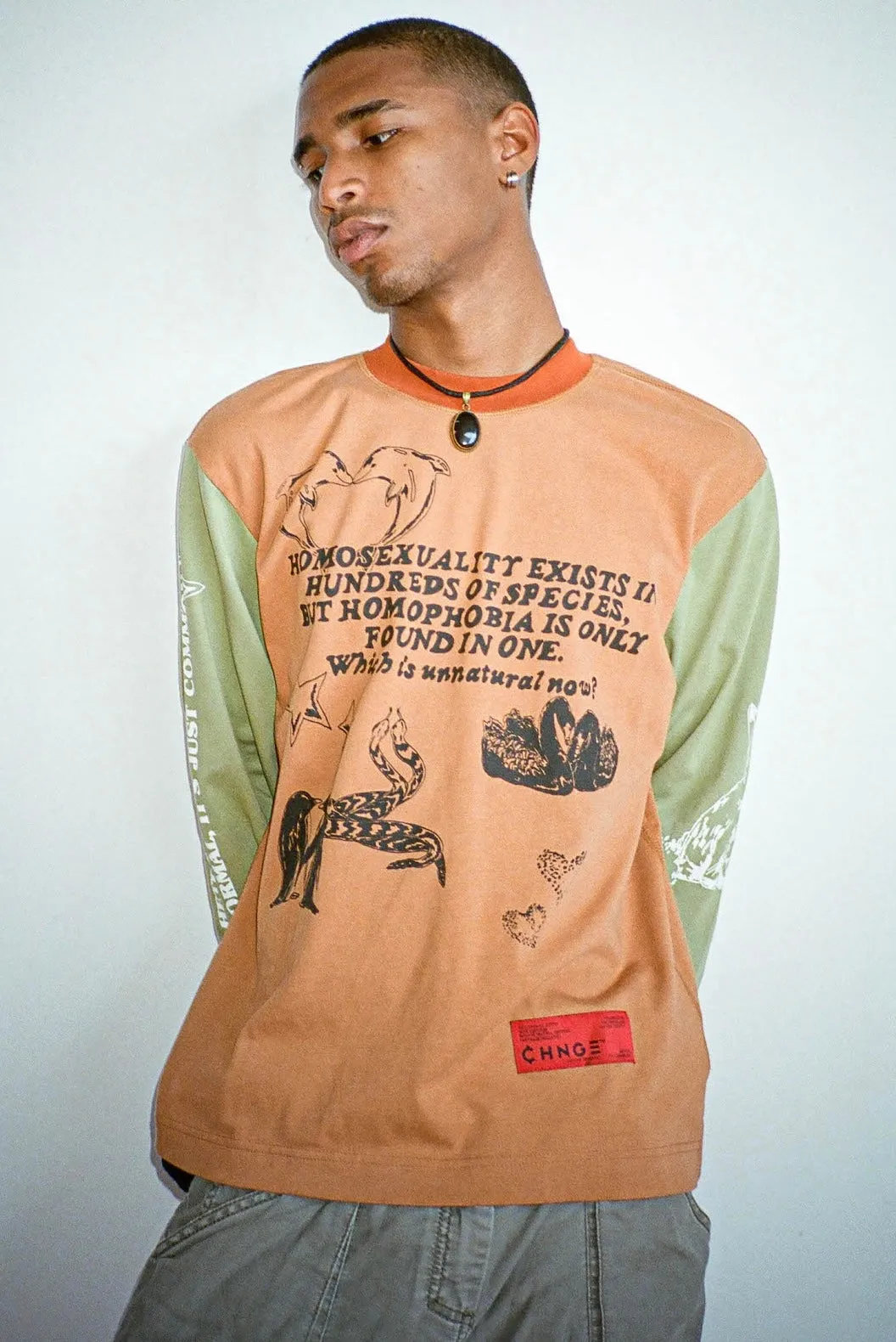 Homosexuality is Natural L/S Tee