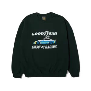 HUF x Goodyear Checkered Flag Crewneck