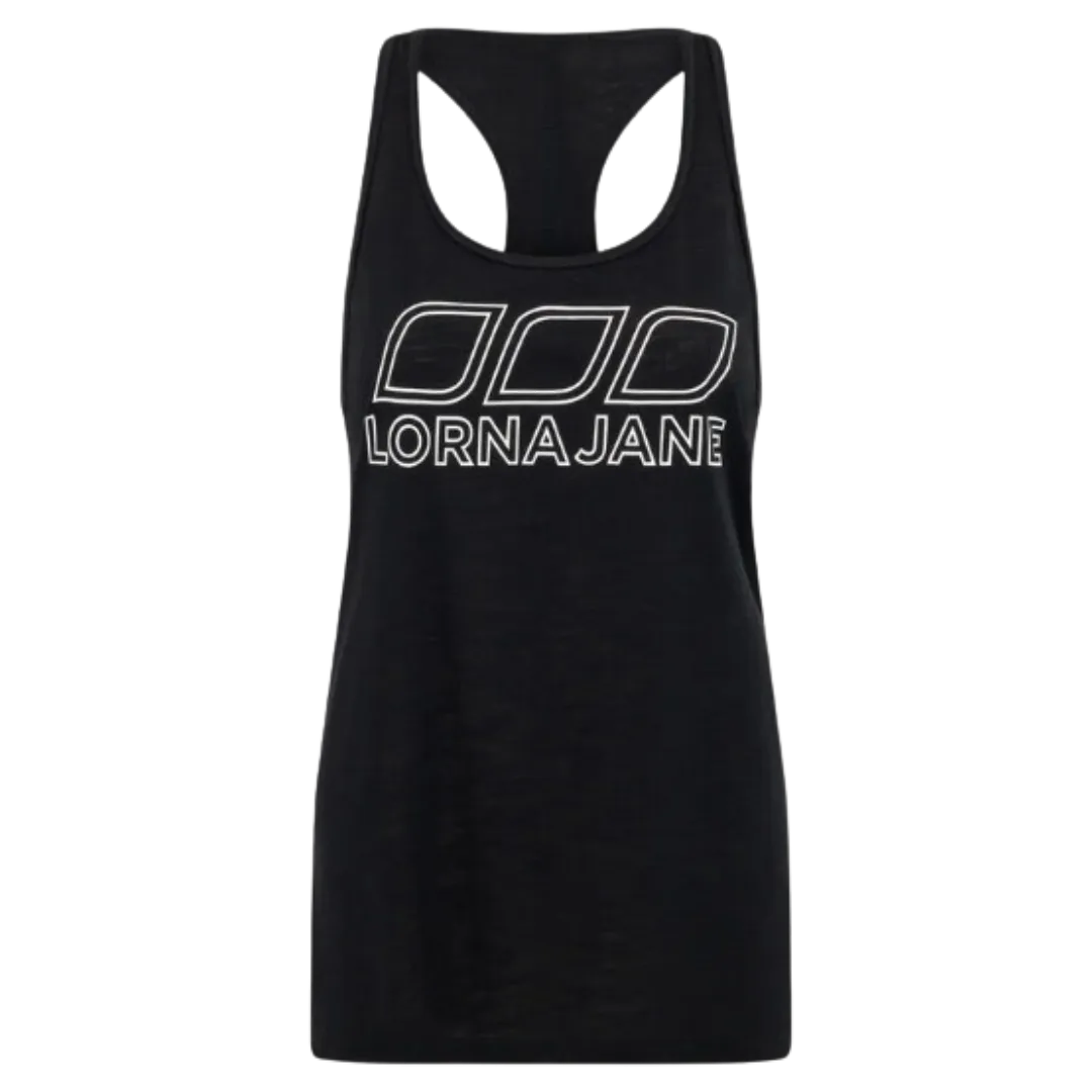 Iconic Slouchy Gym Tank - Black
