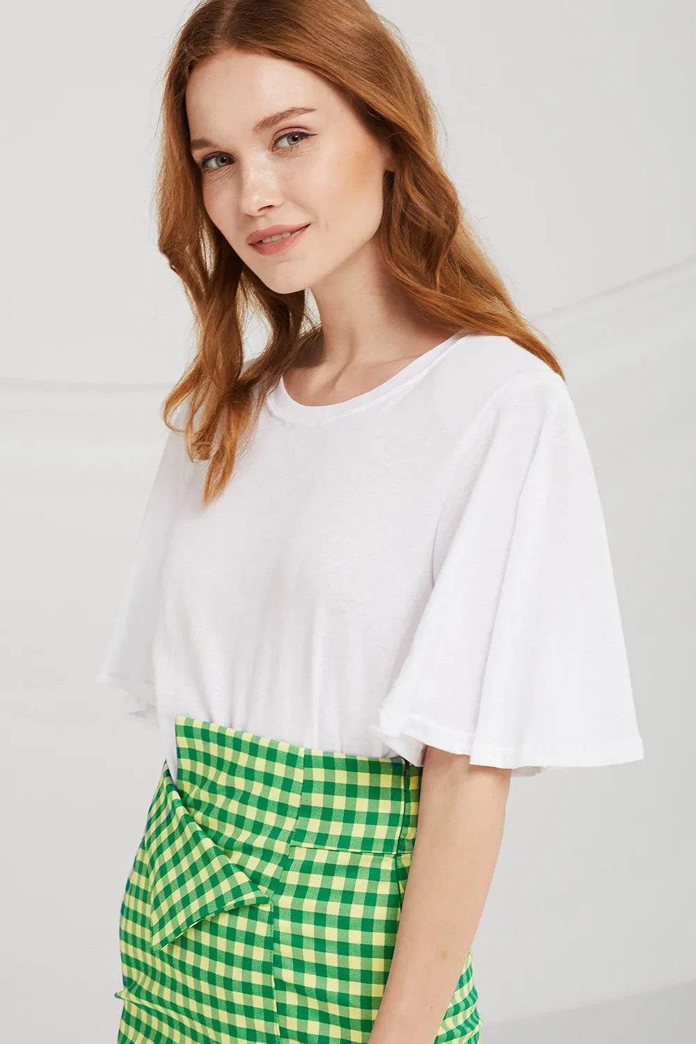 Leia Shoulder Padded T-shirt