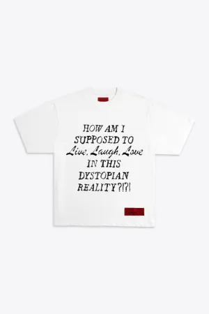 Live Laugh Love S/S Tee (White)