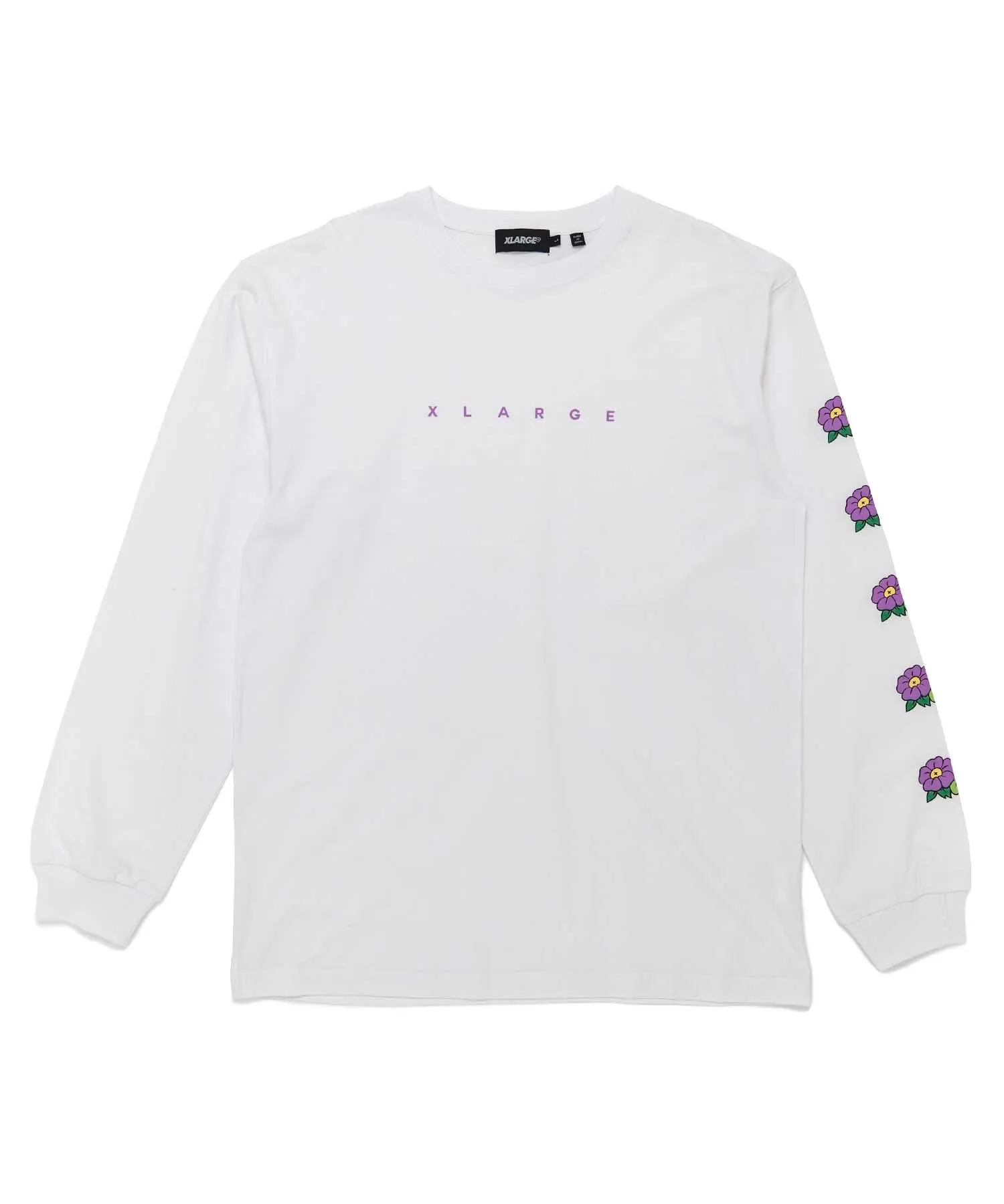 L/S TEE FLOWER LOGO