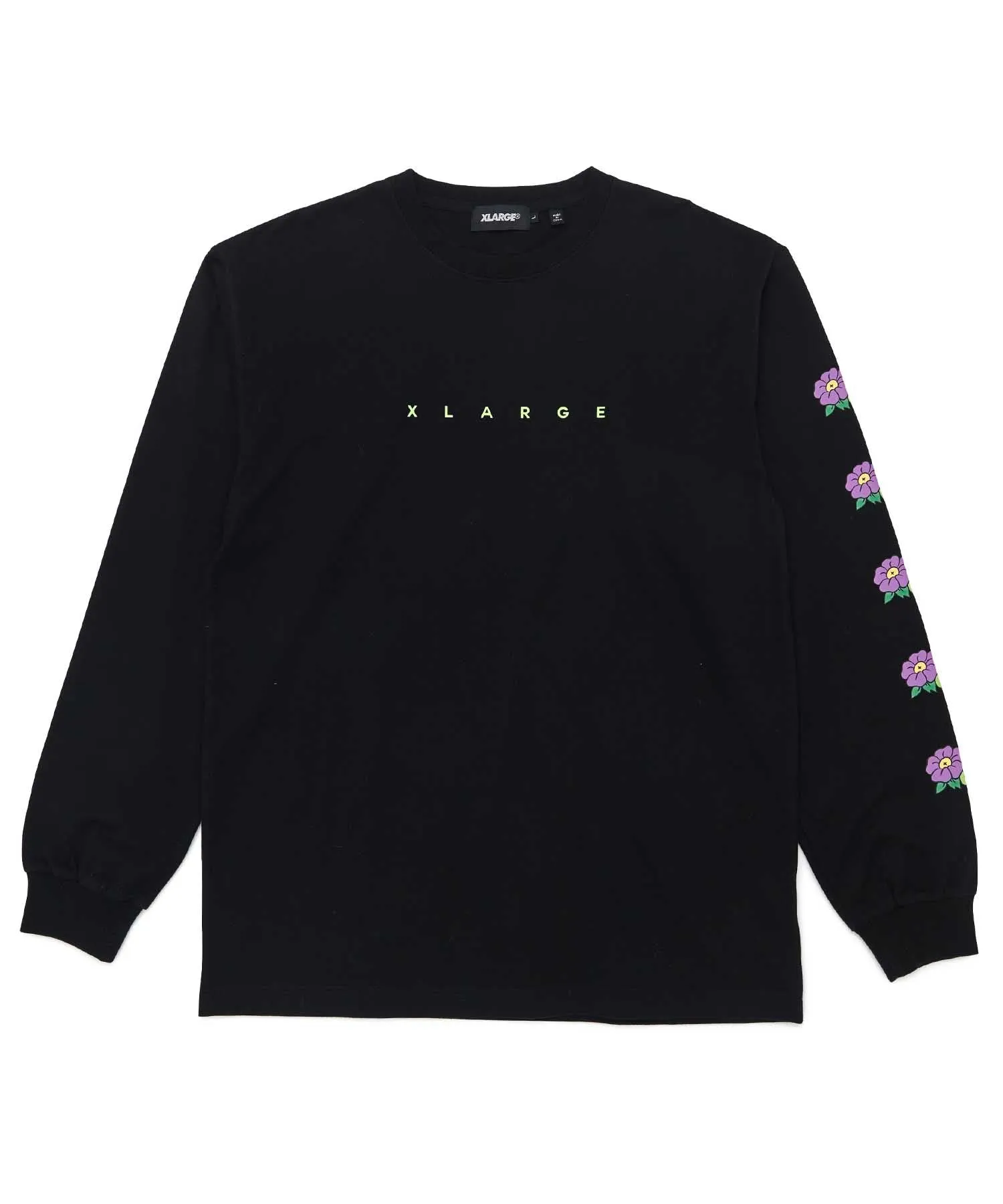 L/S TEE FLOWER LOGO