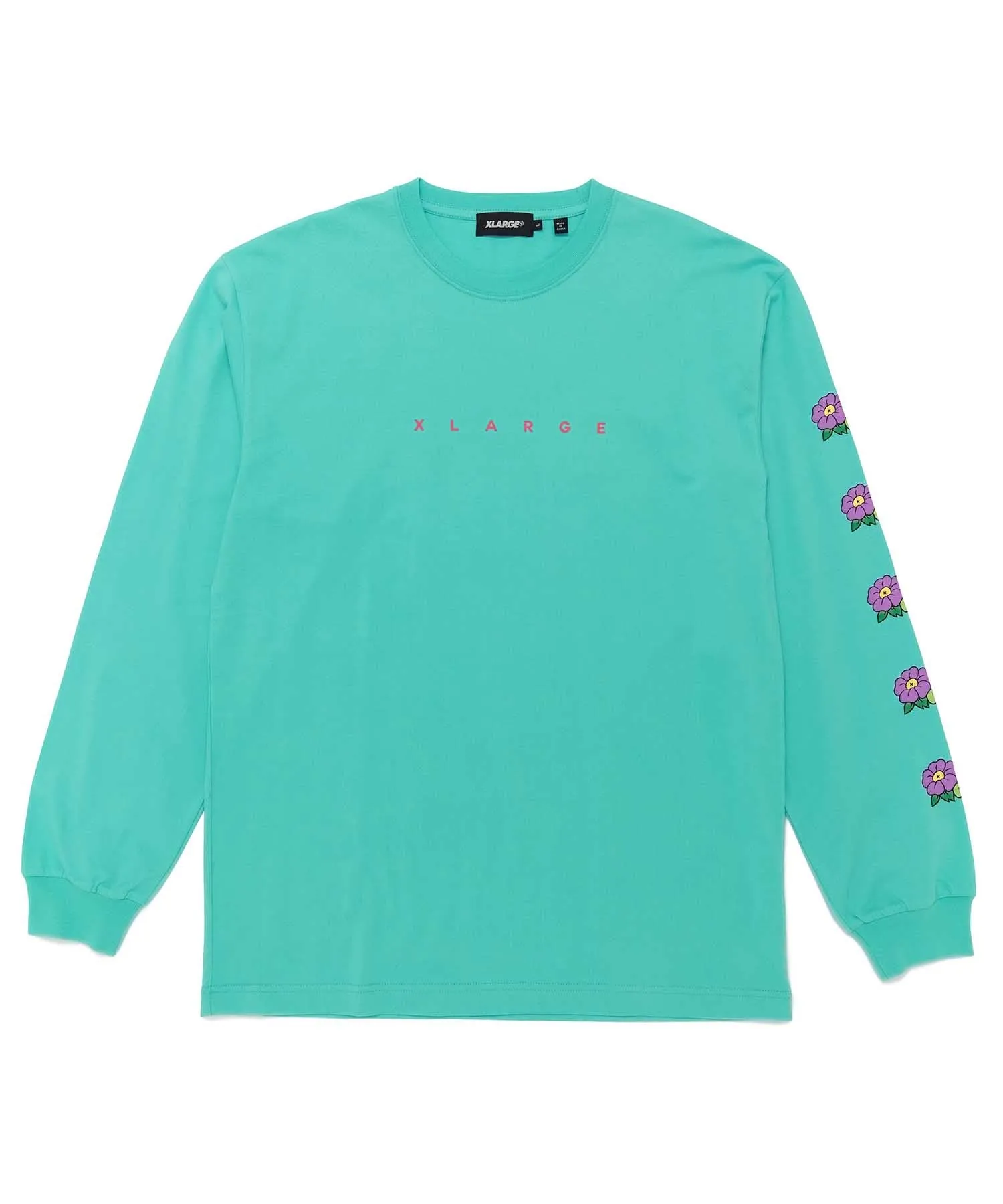 L/S TEE FLOWER LOGO
