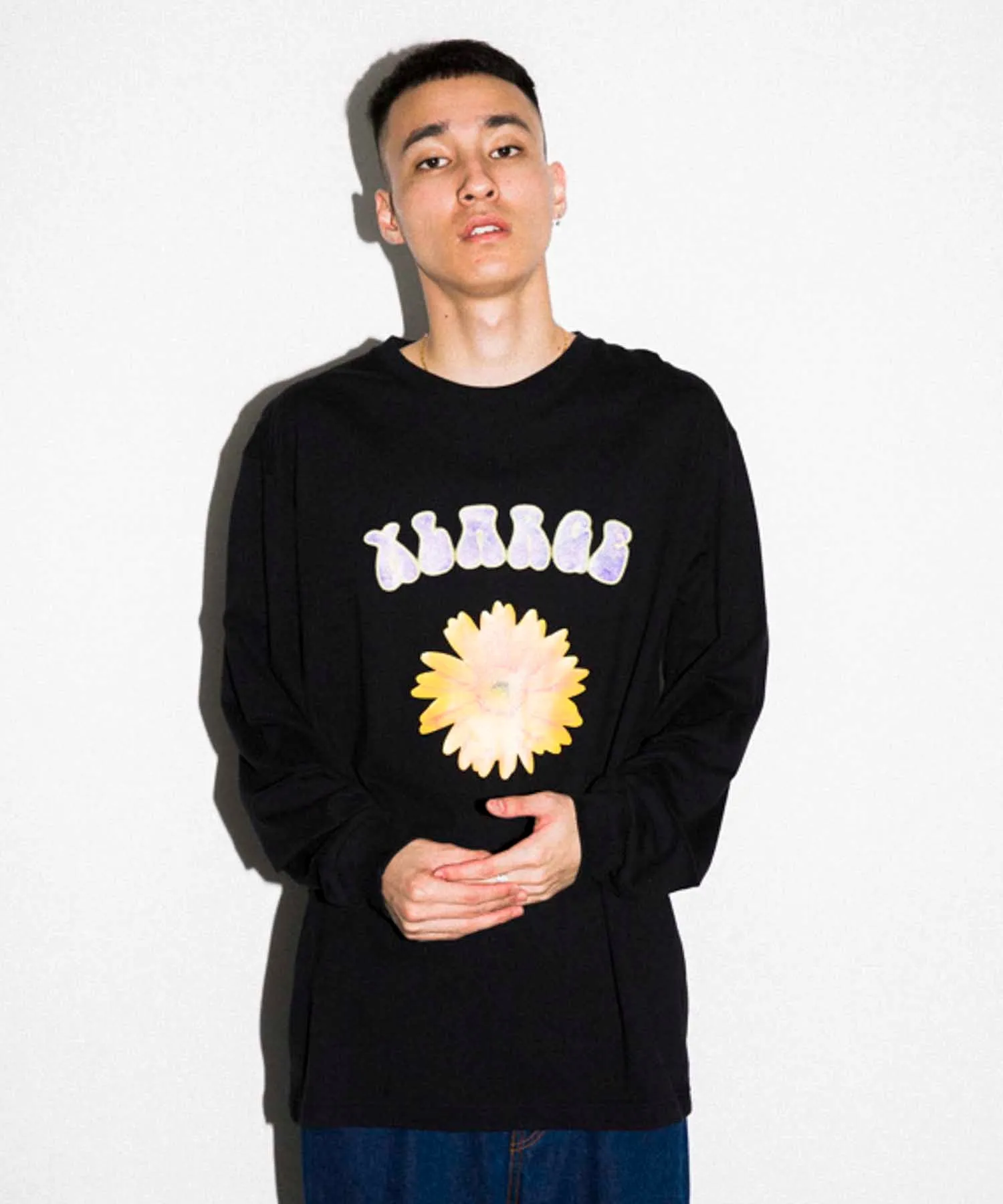 L/S TEE FLOWER