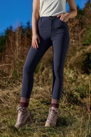 MAX Stretch Skinny Outdoor Trousers - Deep Navy