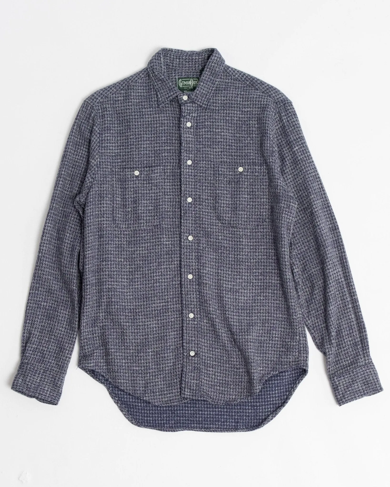Navy Brushed Triple Yarn