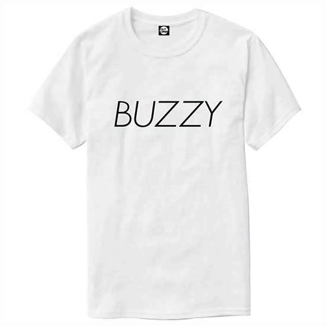 Nutcase Designer Round Neck Men's T-Shirt Wrinkle-Free Poly Cotton Tees - Buzzy