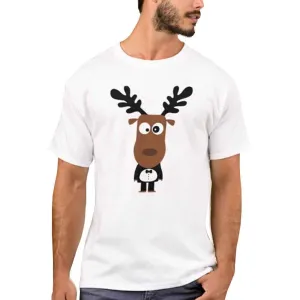 Nutcase Designer Round Neck Men's T-Shirt Wrinkle-Free Poly Cotton Tees - Confused