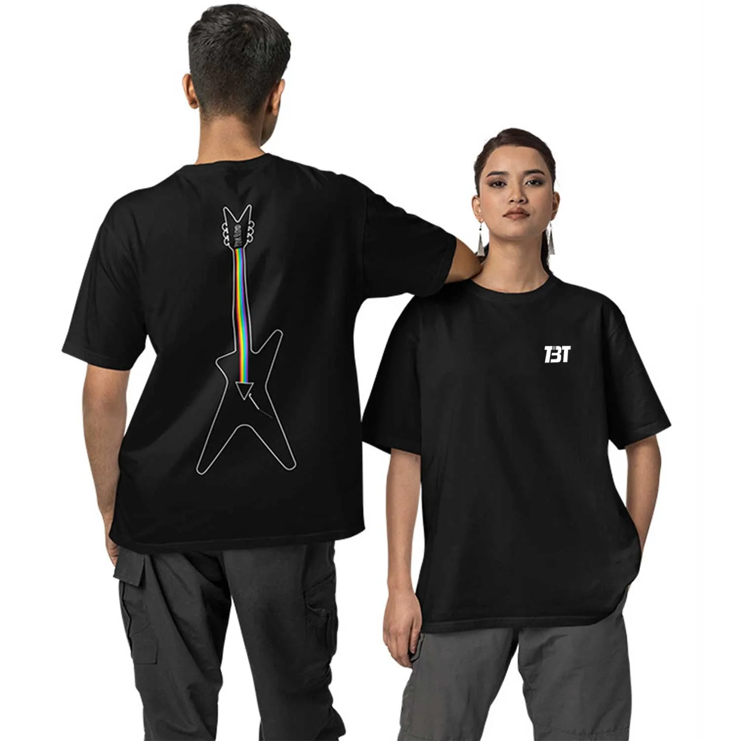 Pink Floyd Oversized T shirt - The Floyd Guitar