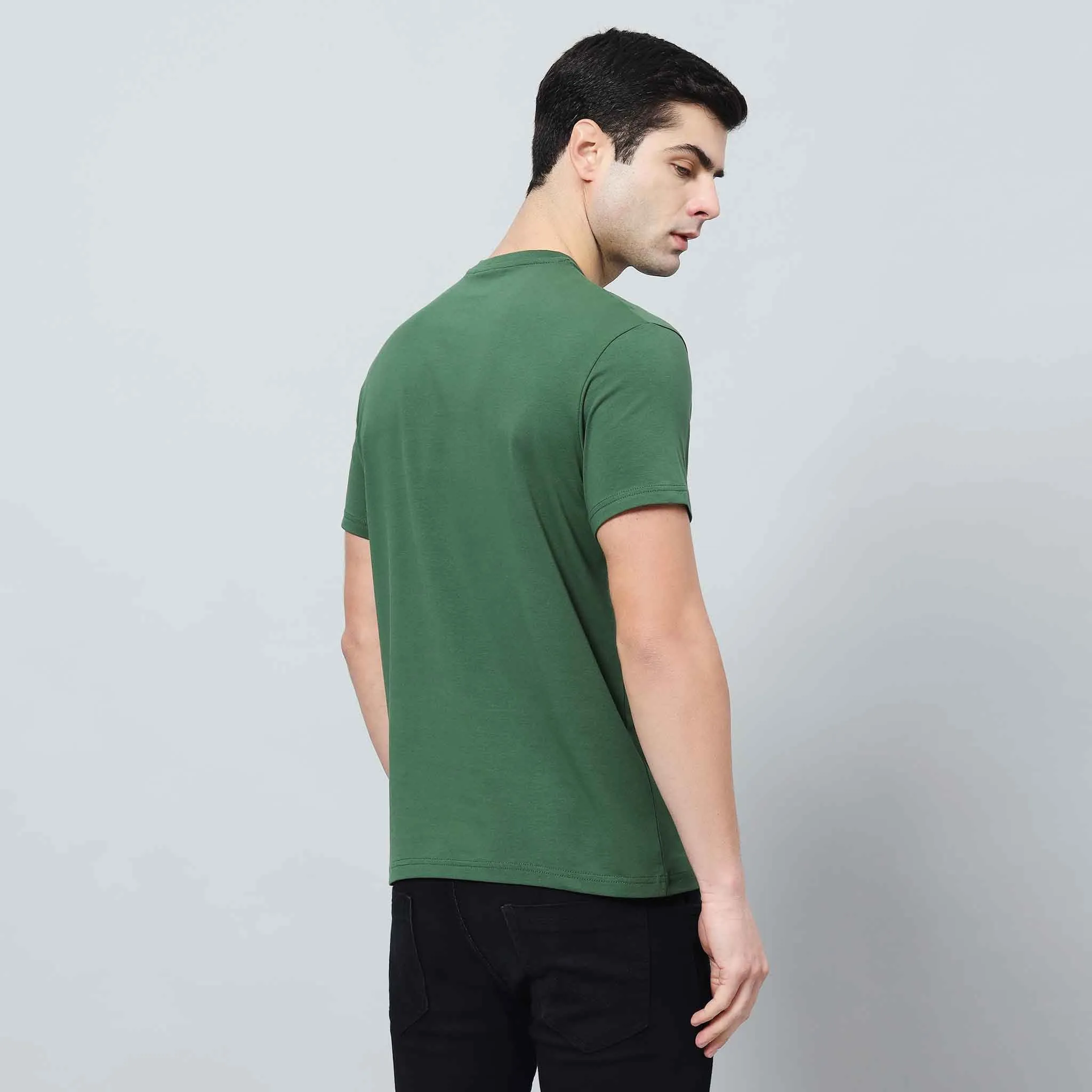 Regular T-shirt - Front silicon print