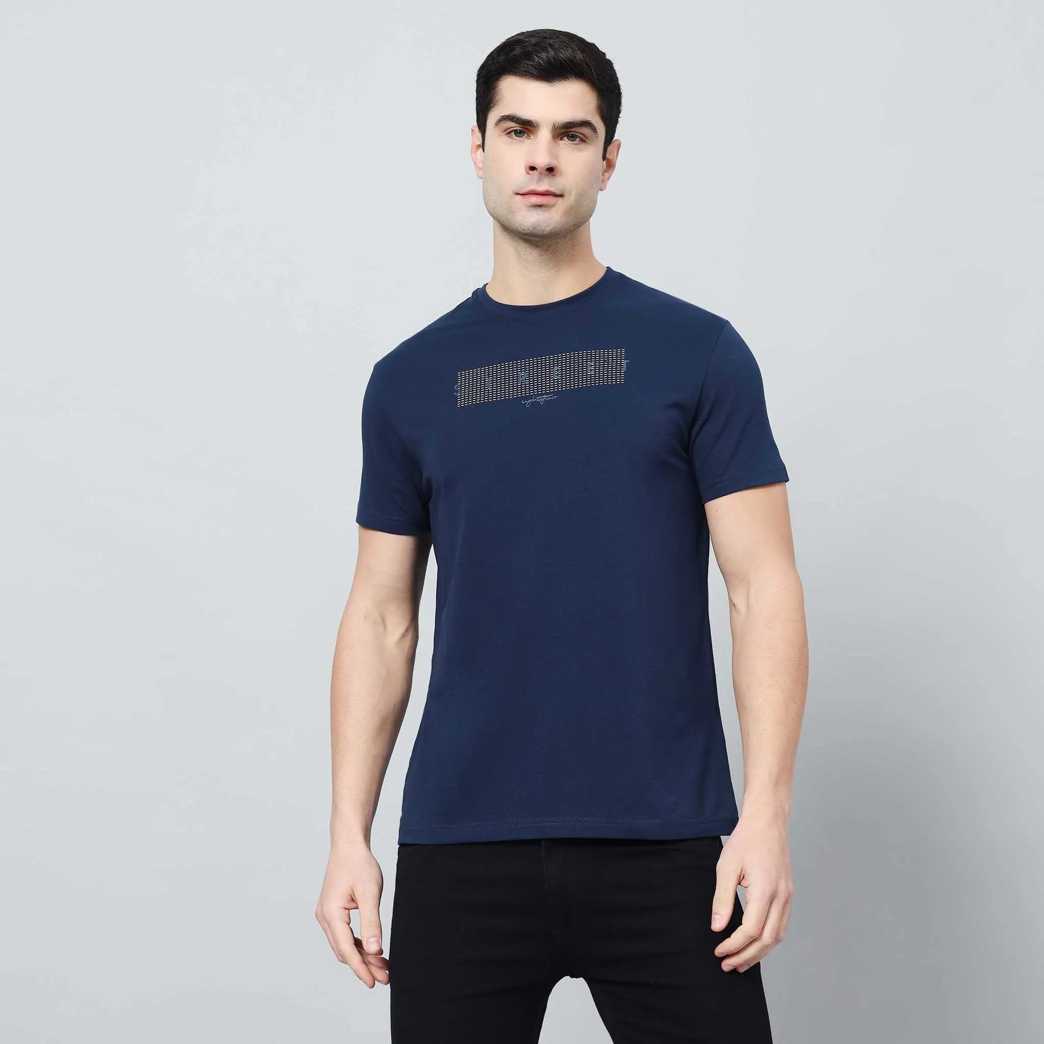 Regular T-shirt - Front silicon print