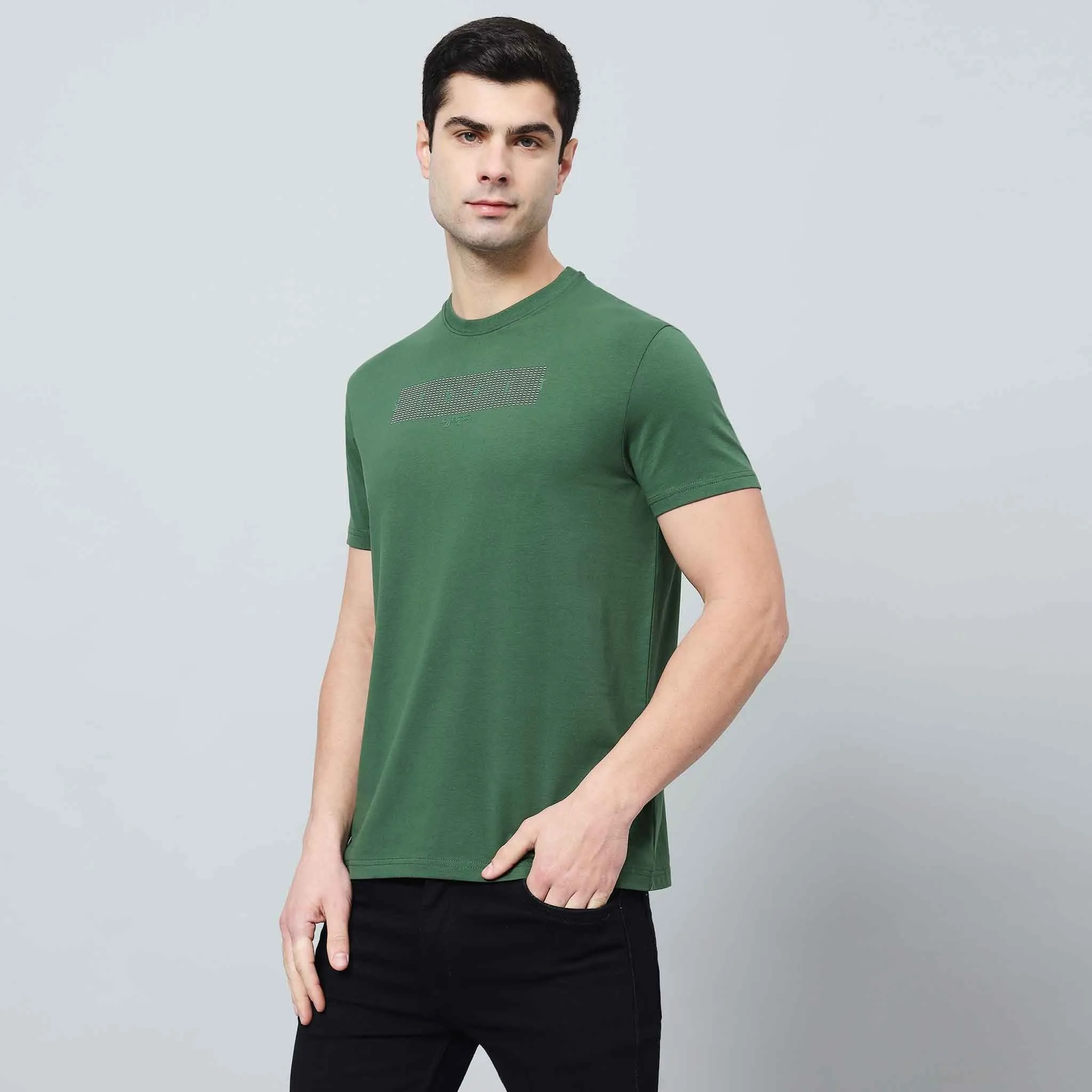 Regular T-shirt - Front silicon print