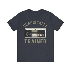 Retro Gaming Classically Trained T Shirt