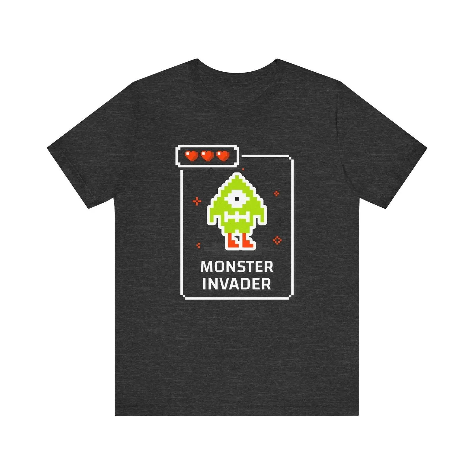 Retro Gaming Monster Invader T Shirt