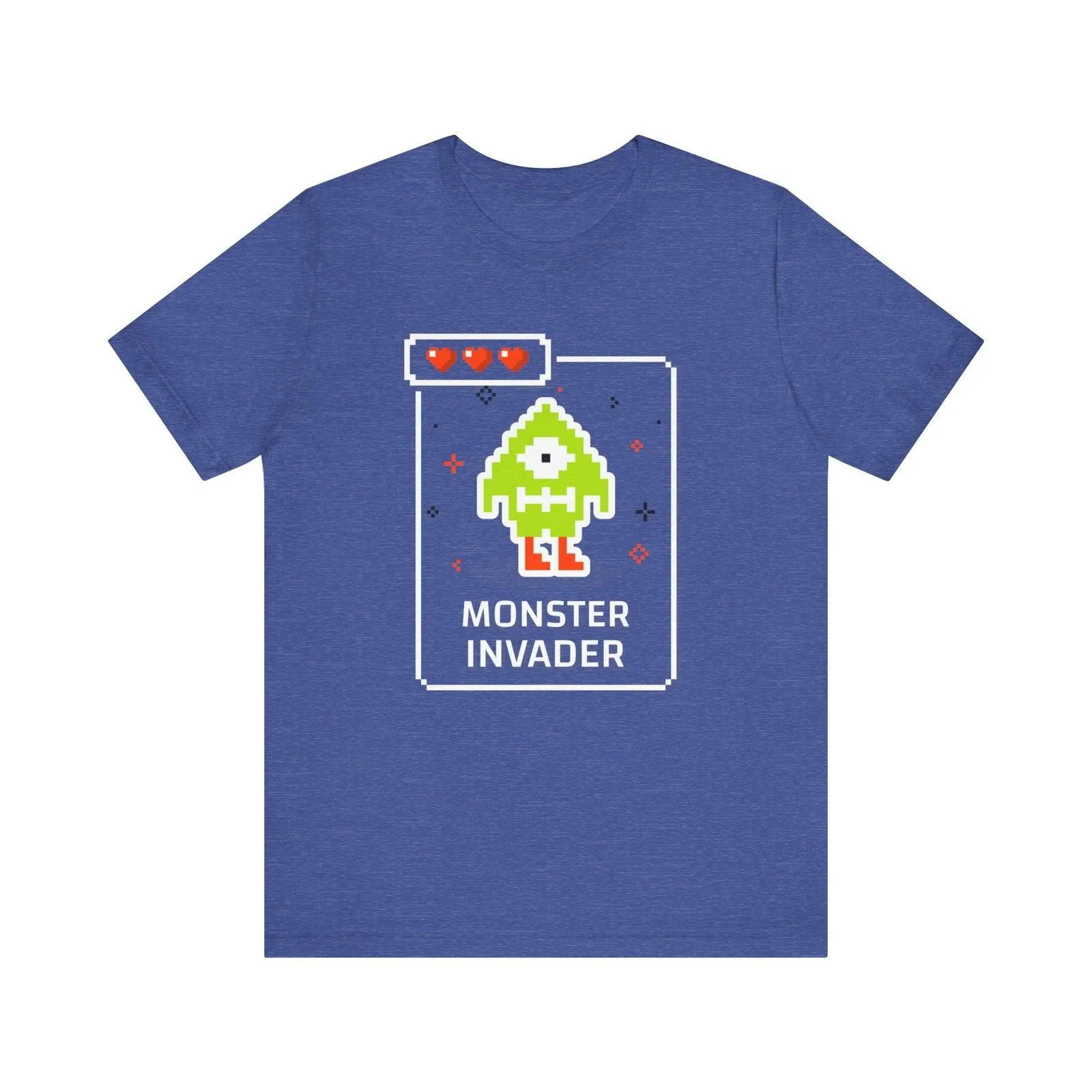 Retro Gaming Monster Invader T Shirt
