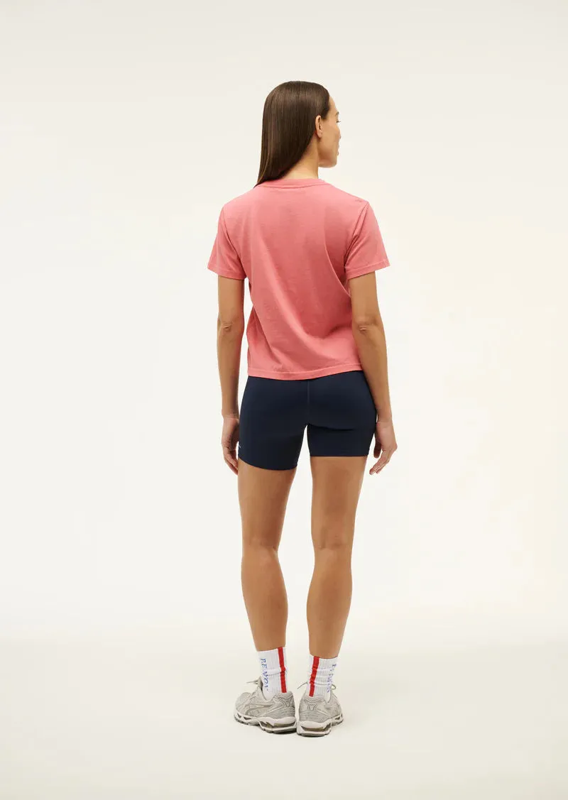 Sportive Short Sleeve Tee | Poppy Red