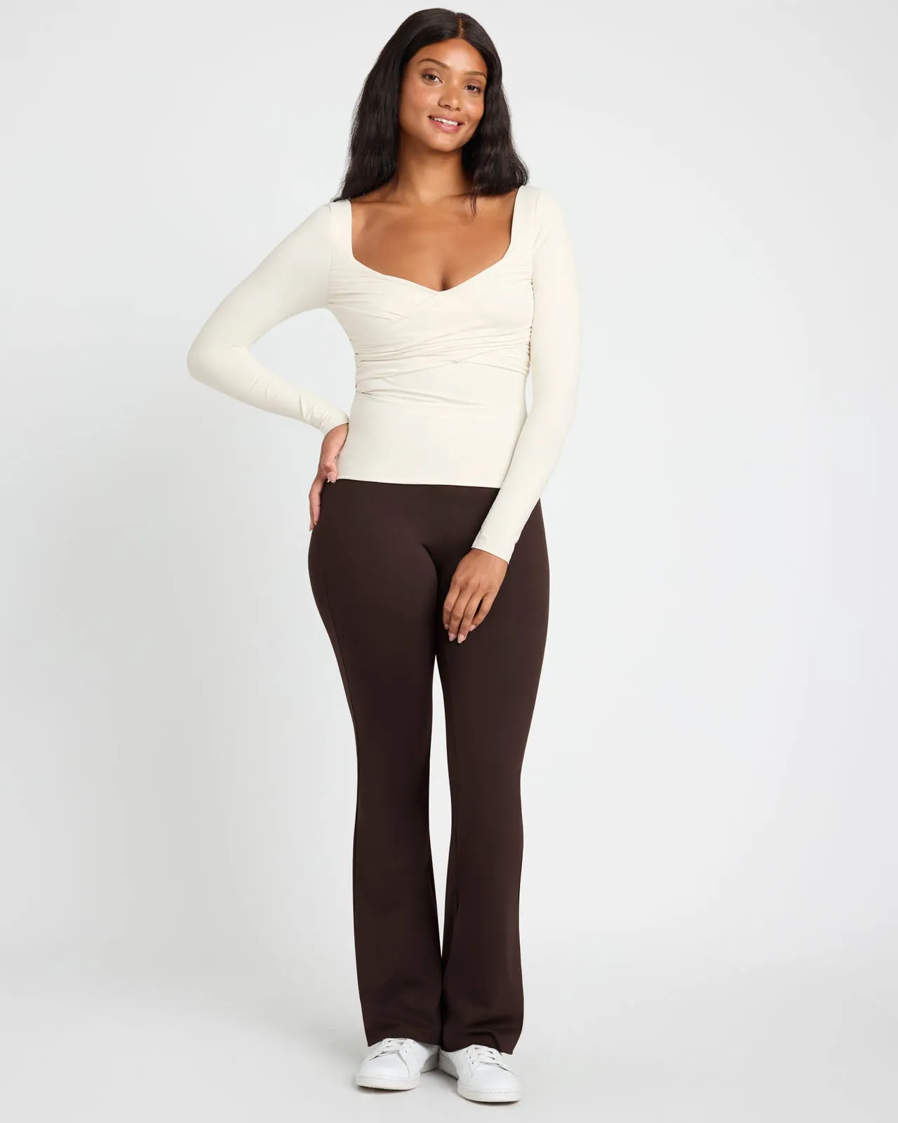 Stretch Nylon LYR Twist Top