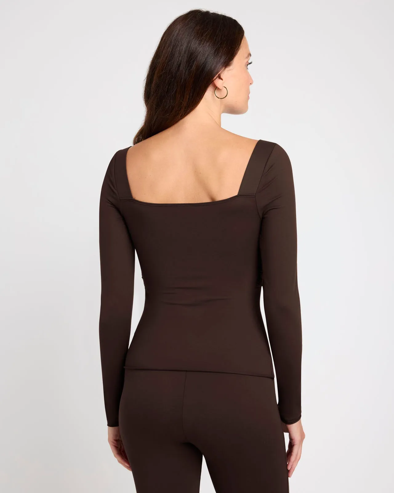 Stretch Nylon LYR Twist Top