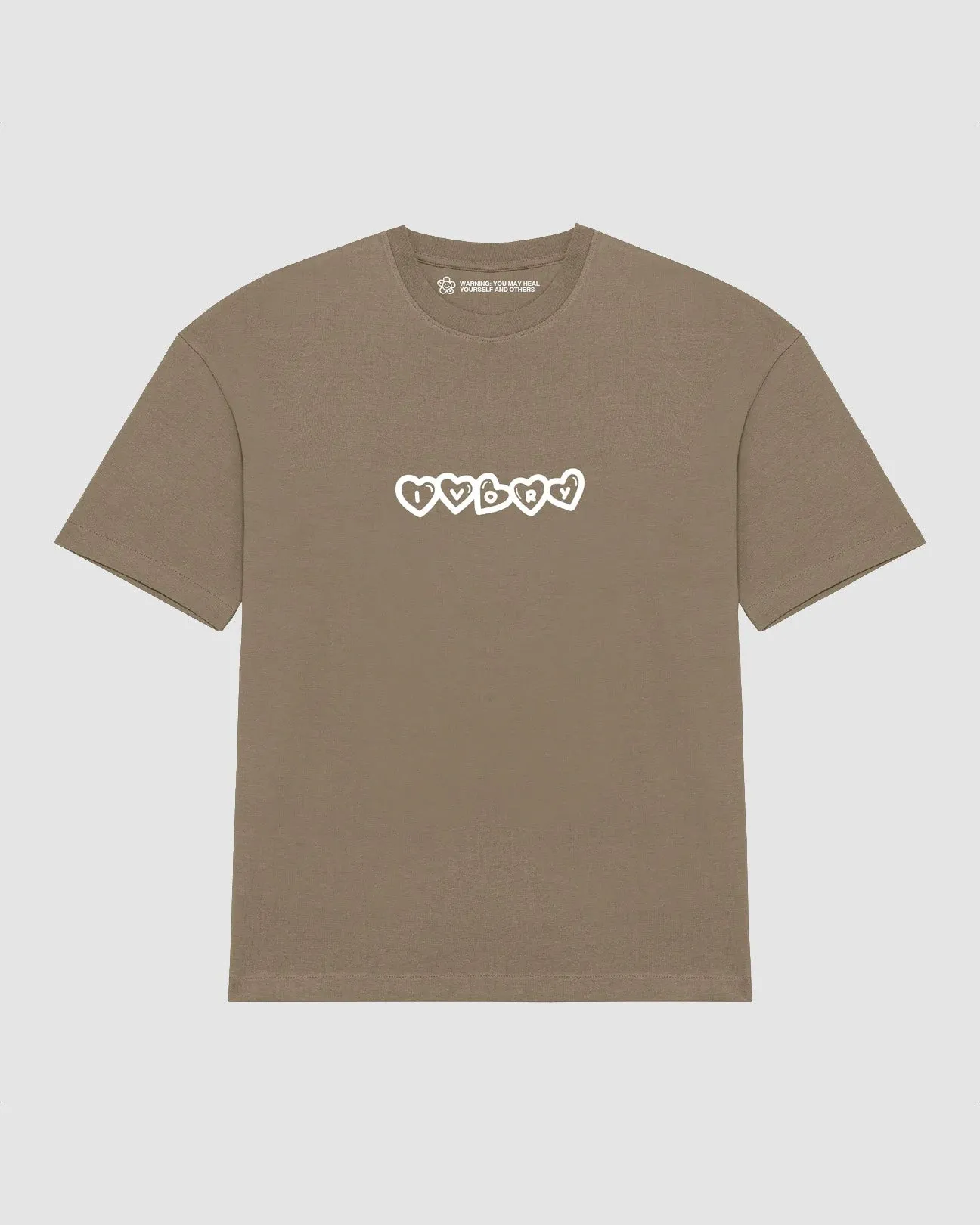 TREAT PEOPLE WITH KINDNESS T-SHIRT IN DRIFTWOOD